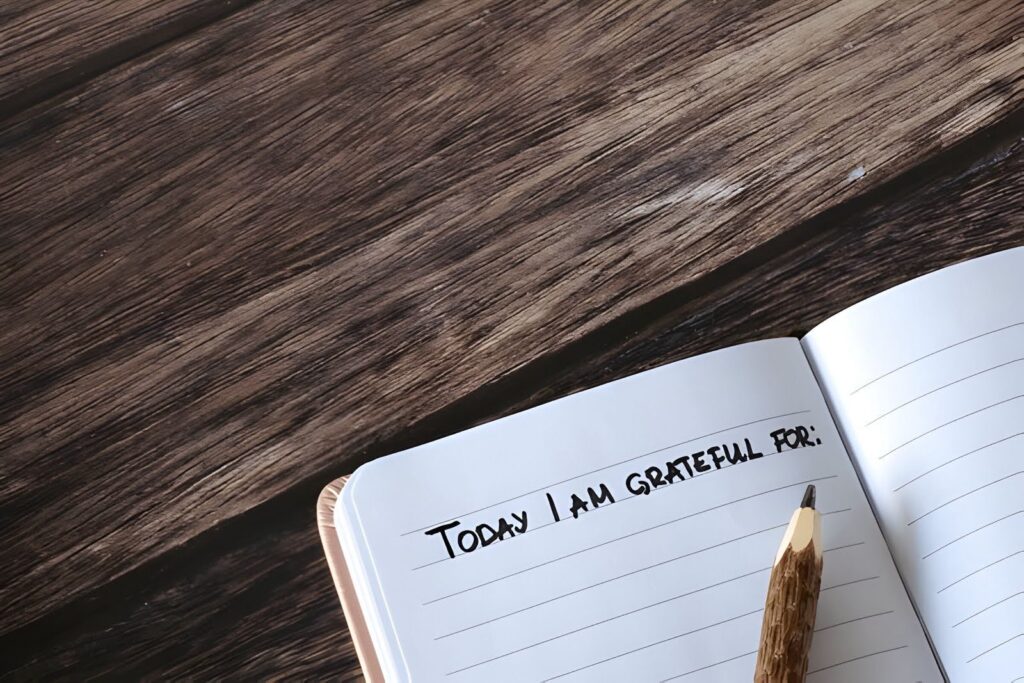 Gratitude journaling